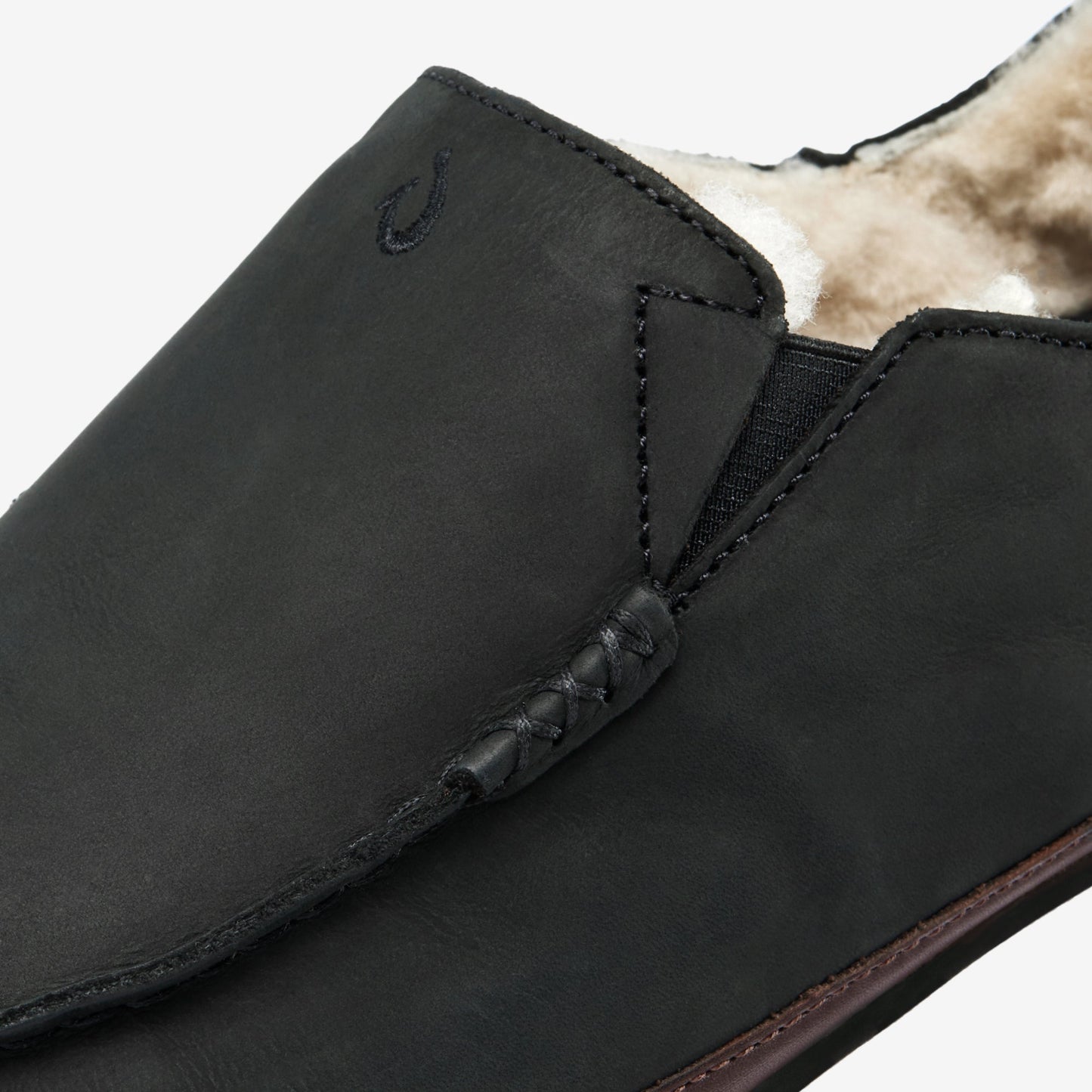 Moloā Slipper  -  Black / Dk Java