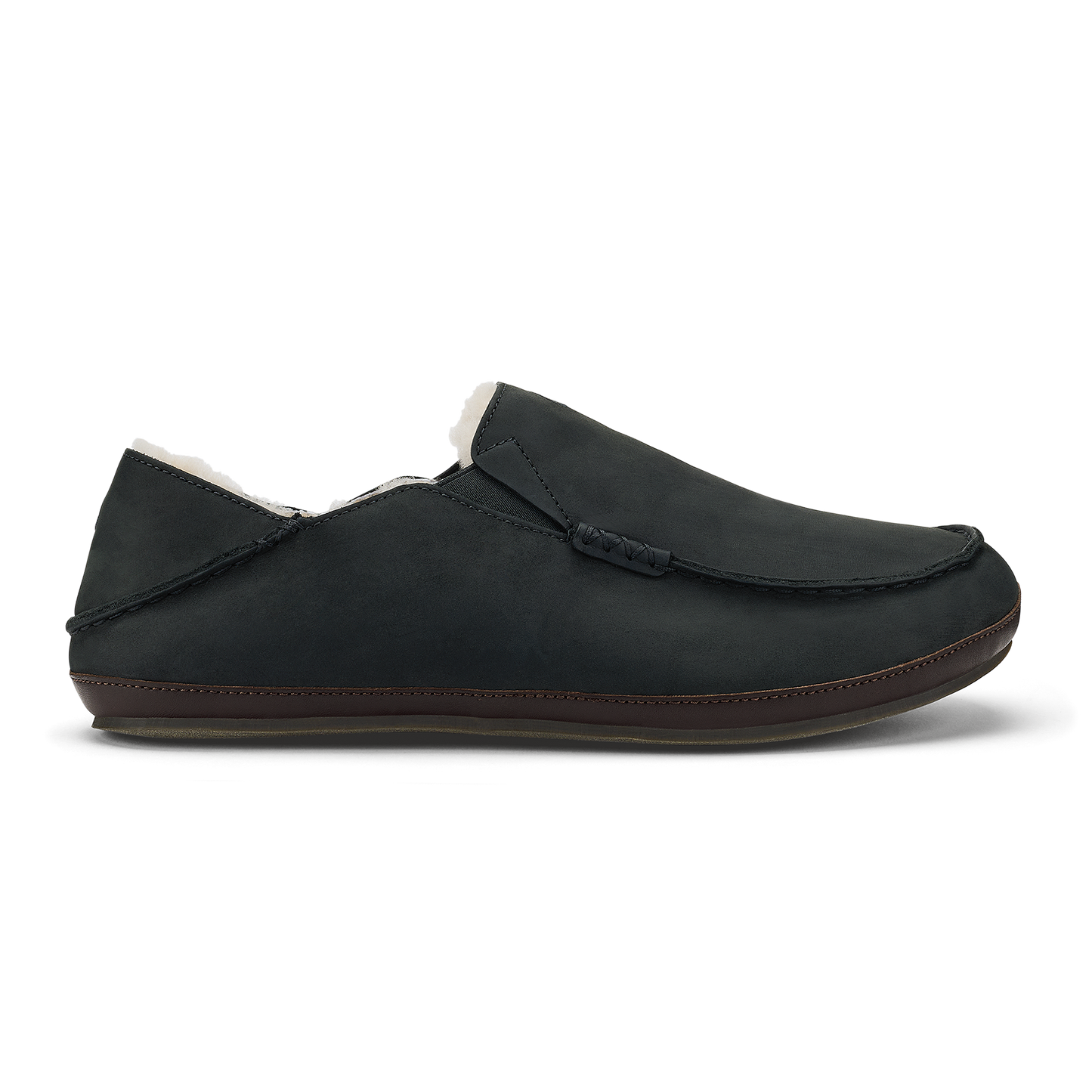 Moloā Slipper  -  Black / Dk Java