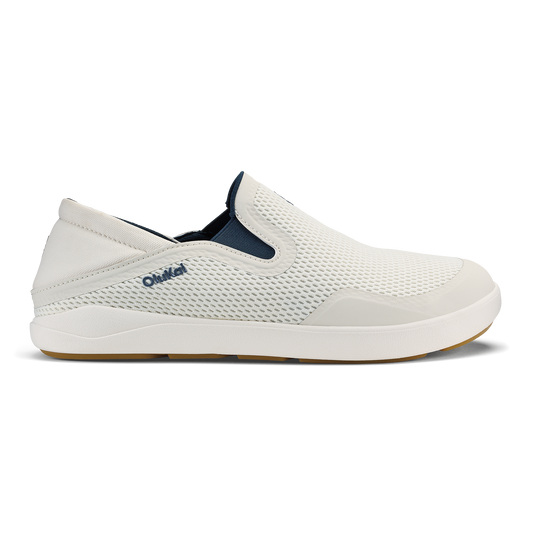 Moku Slip On  -  White Sand / Trench Blue