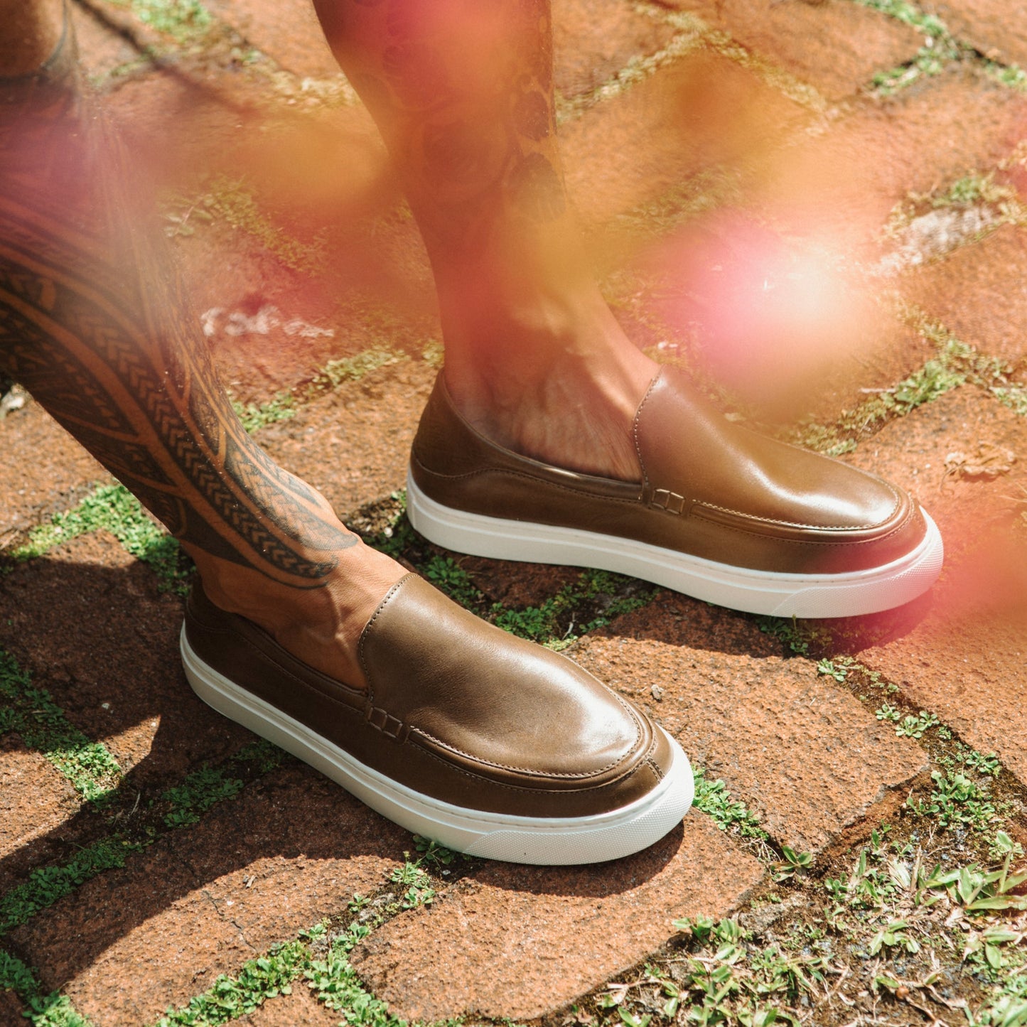 Kou Slip On  -  Walnut / Walnut