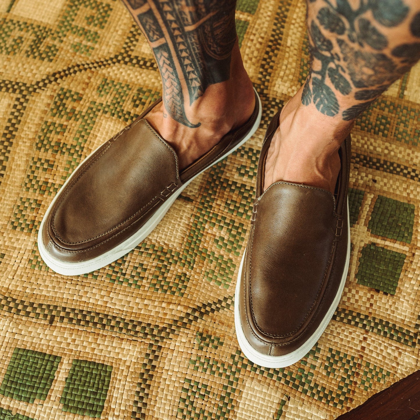 Kou Slip On  -  Walnut / Walnut