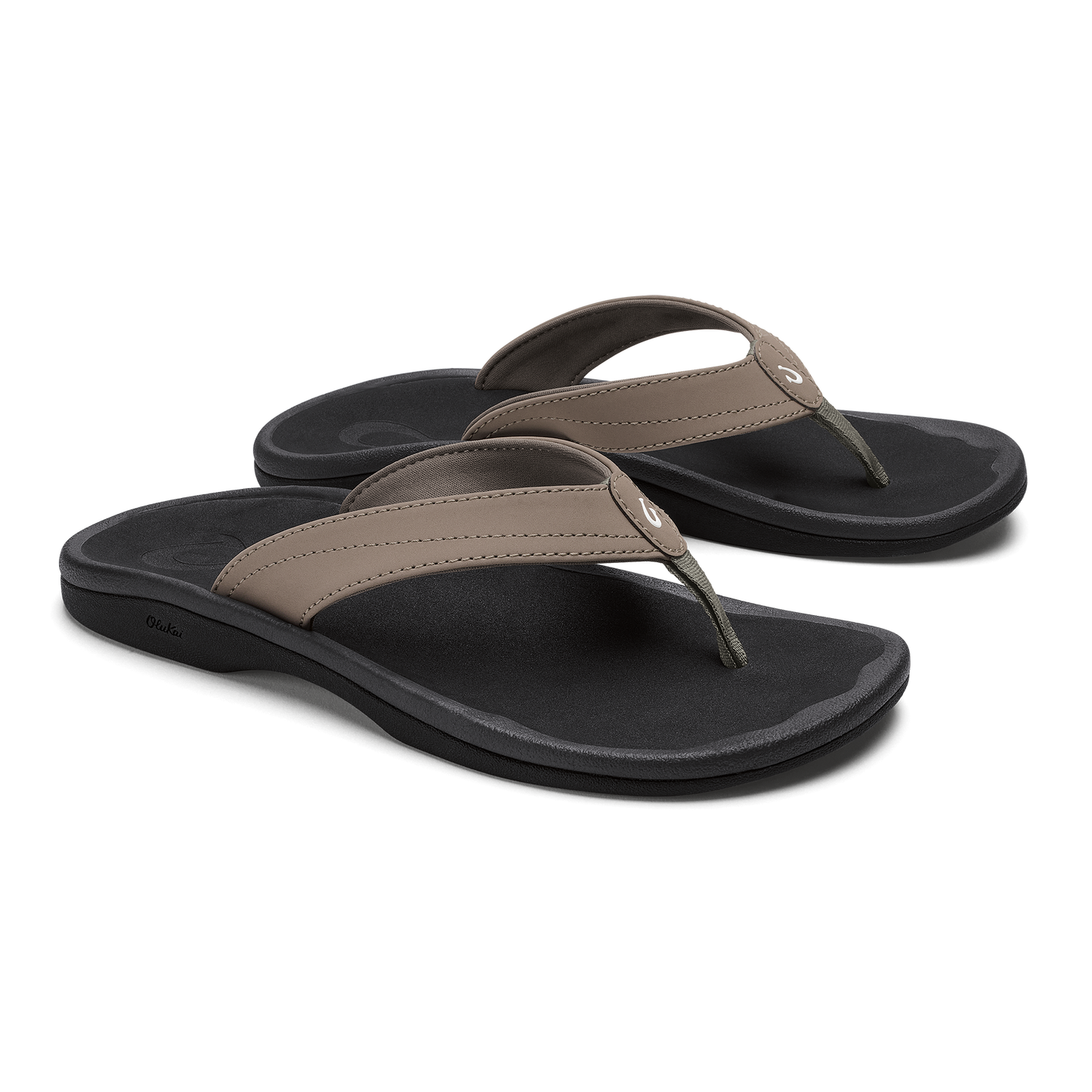 'Ohana  -  Warm Taupe / Black