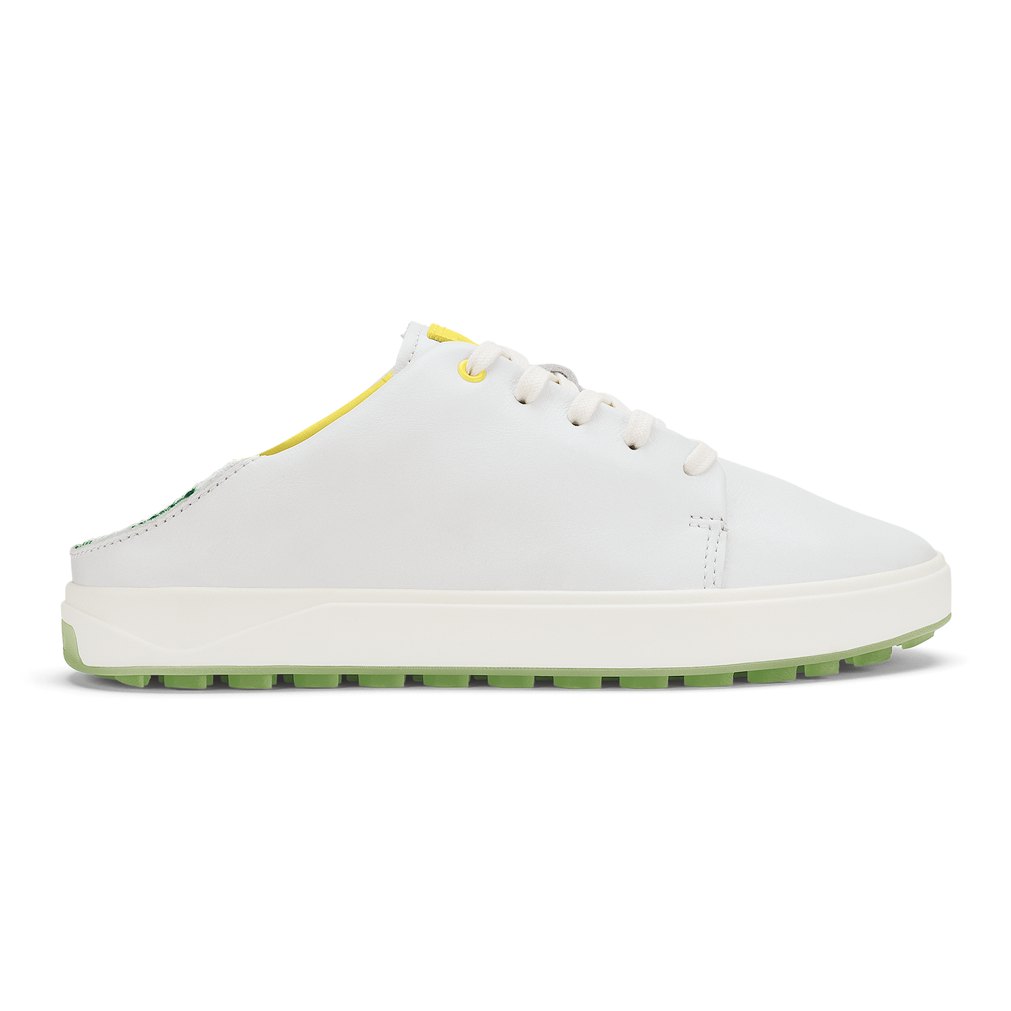 Wailea - Bright White / Medium Green