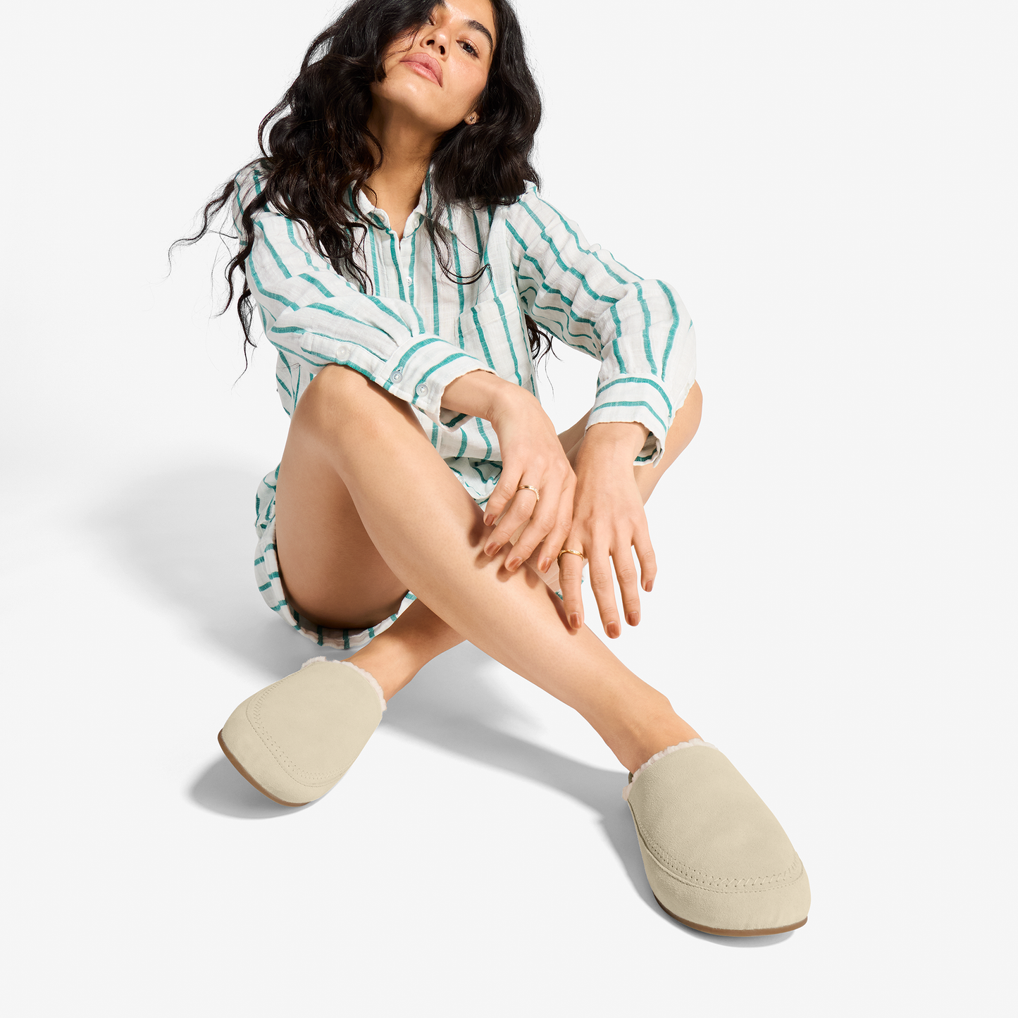 Kīpe'a Mālie -  Ecru / Taupe Grey