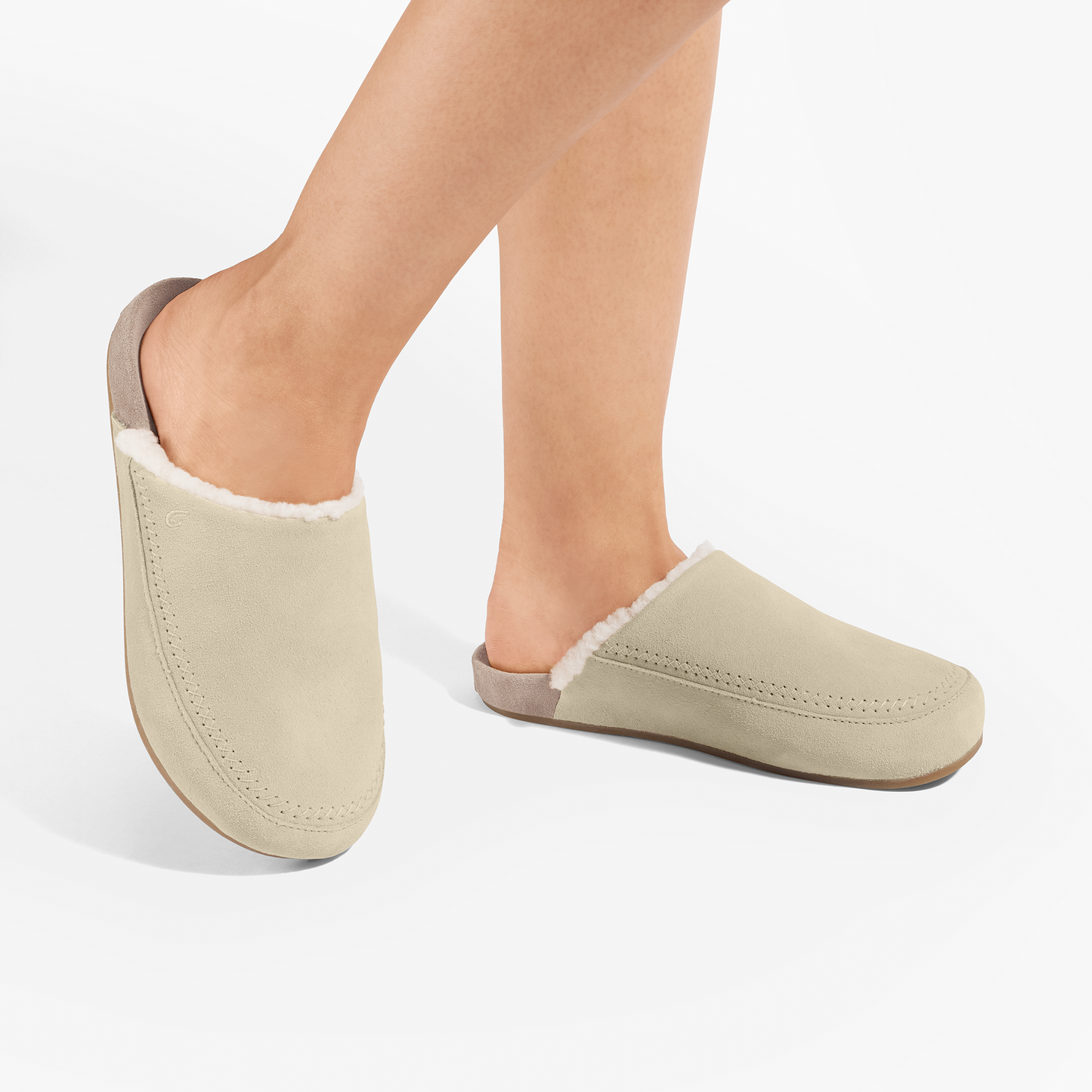 Kīpe'a Mālie -  Ecru / Taupe Grey
